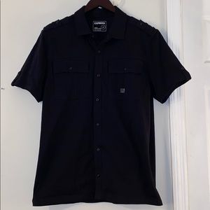 Men’s Express Short Sleeve Button Down